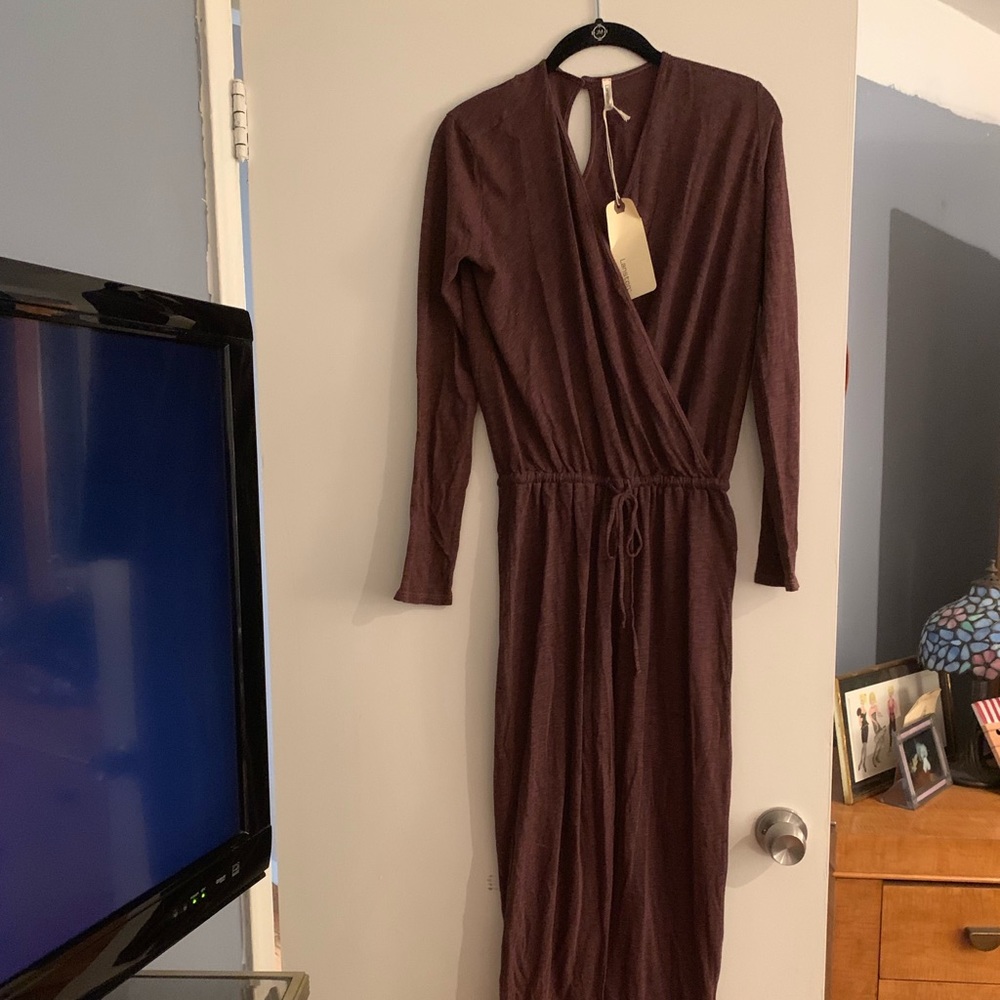 NWT Lanston Surplice Jumpsuit
